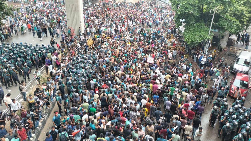 কোটাবিরোধী আন্দোলন: শিক্ষার্থীদের বিরুদ্ধে পুলিশের মামলা