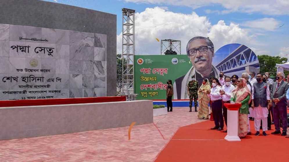পদ্মা সেতুর সমাপনীতে থাকবেন প্রধানমন্ত্রী, ব্যয় ৫ কোটির বেশি