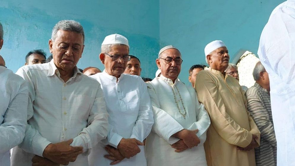 গায়েবানা জানাজা শেষে যা বললেন মির্জা ফখরুল