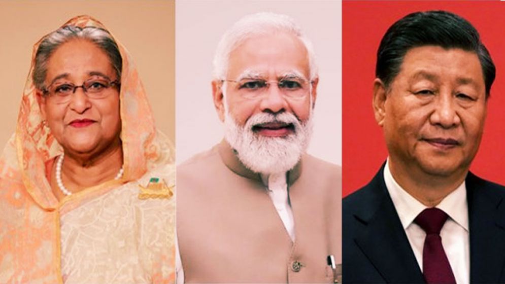 শেখ হাসিনা-শি জিনপিং বৈঠকে তীক্ষ্ণ নজর ভারতের