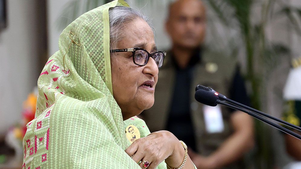 তাণ্ডবকারীদের বিচার দেশবাসীকেই করতে হবে : প্রধানমন্ত্রী