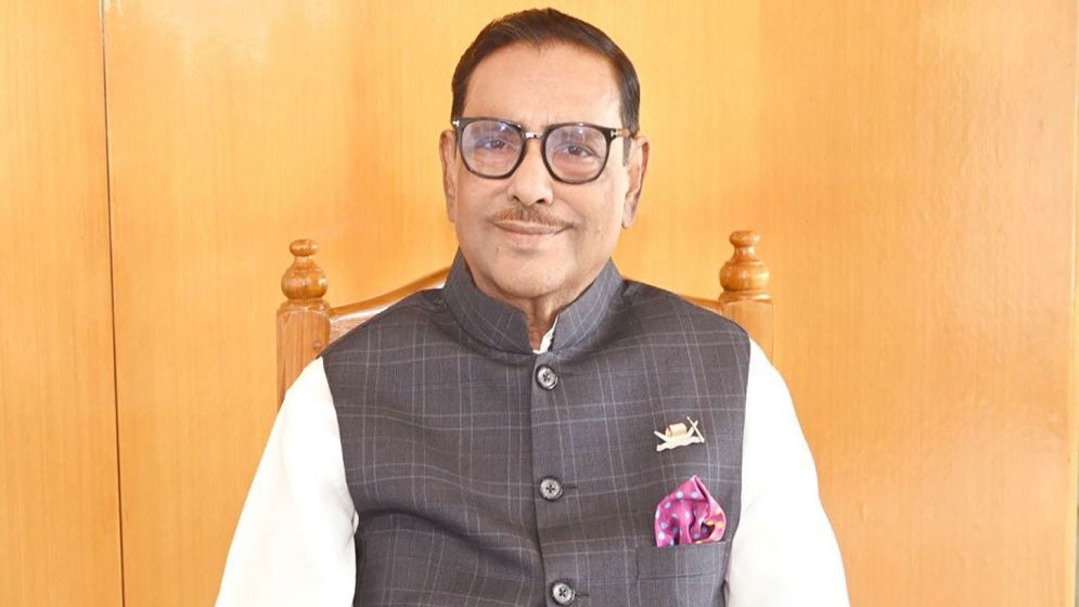 আন্দোলনরত শিক্ষকদের সঙ্গে বৈঠক করবেন ওবায়দুল কাদের