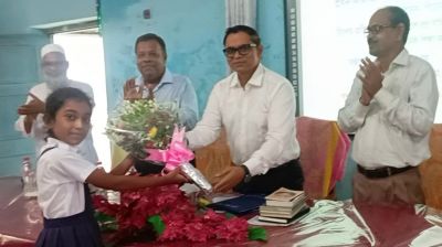 জাতীয় পর্যায়ে একক অভিনয়ে প্রথম, তাছনিমকে সংবর্ধনা