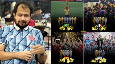 আর্জেন্টাইন সমর্থকদের বুনো উল্লাস: অল্প বিদ্যা আসলেই ভয়ঙ্কর