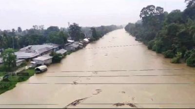 বাঘাইছড়ির নিম্নাঞ্চল প্লাবিত, সাজেকের সঙ্গে সড়ক যোগাযোগ বন্ধ