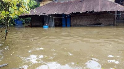 ভারী বর্ষণ ও পাহাড়ি ঢলে মিরসরাইয়ের নিম্নাঞ্চল প্লাবিত