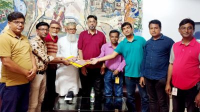 খুলনা টিভি রিপোর্টার্স ইউনিটির নবনির্বাচিত কমিটির দায়িত্ব গ্রহণ