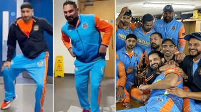 পাকিস্তানকে হারিয়ে ‘বিতর্কিত’ নাচ, থানায় অভিযোগ