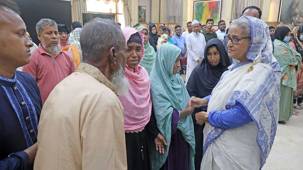 প্রধানমন্ত্রীকে যা বলল আবু সাঈদের পরিবার