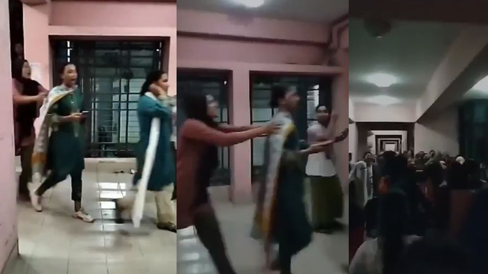 ঢাবির রোকেয়া হল থেকে ছাত্রলীগ নেত্রীদের বের করে দিলেন ছাত্রীরা