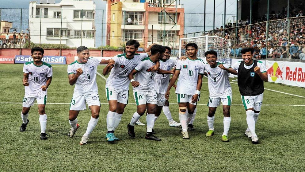 নেপালকে হারিয়ে সাফের শিরোপা বাংলাদেশের