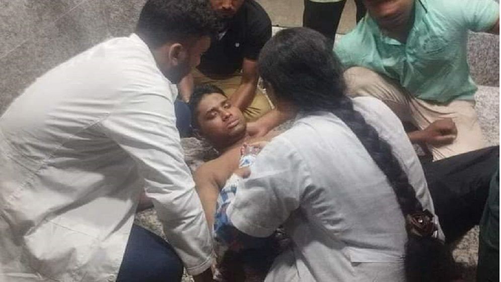 শিক্ষার্থী-আনসার সংঘর্ষে আহত সমন্বয়ক হাসনাত আবদুল্লাহ