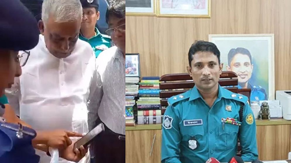 ডিবি হেফাজতে আলোচিত ডিসি ইকবাল হোসাইন