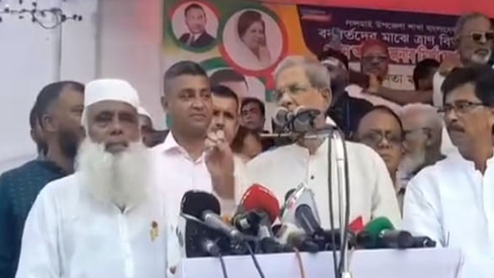 কোনো চাঁদাবাজের সঙ্গে বিএনপির সম্পর্ক নেই