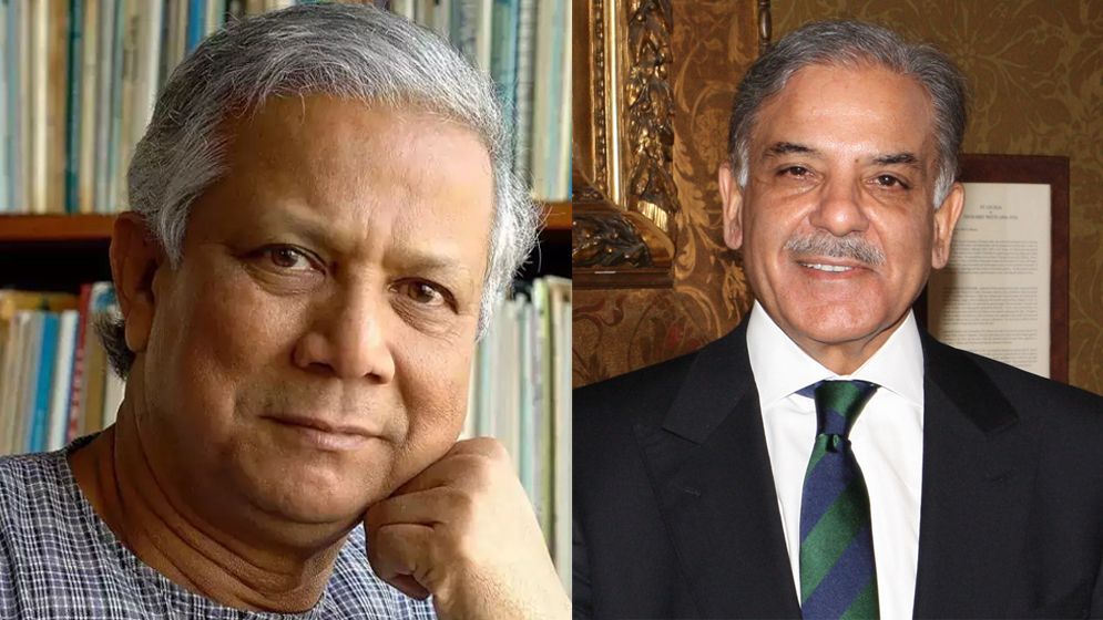 সহযোগিতার প্রস্তাব দিয়ে ইউনূসকে পাকিস্তানের প্রধানমন্ত্রীর চিঠি