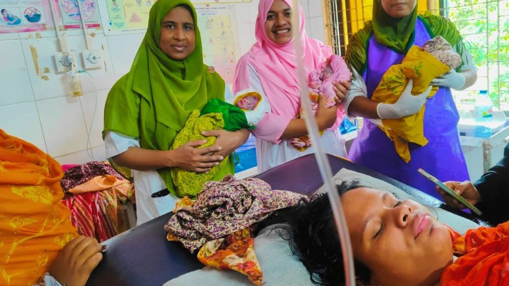 মেলান্দহে একসঙ্গে ৩ সন্তান প্রসব: খুশির মাঝেও দুশ্চিন্তায় পরিবার