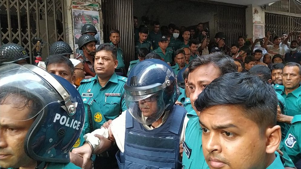 রাশেদ খান মেনন রিমান্ডে