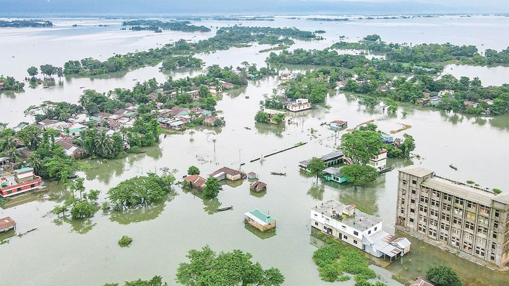 বন্যার্তদের জন্য দুর্যোগ ব্যবস্থাপনা সহায়তা সেল গঠন