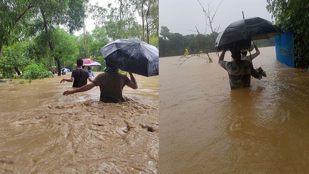 বানভাসিদের পাশে দাঁড়ানোর আহ্বান আওয়ামী লীগের