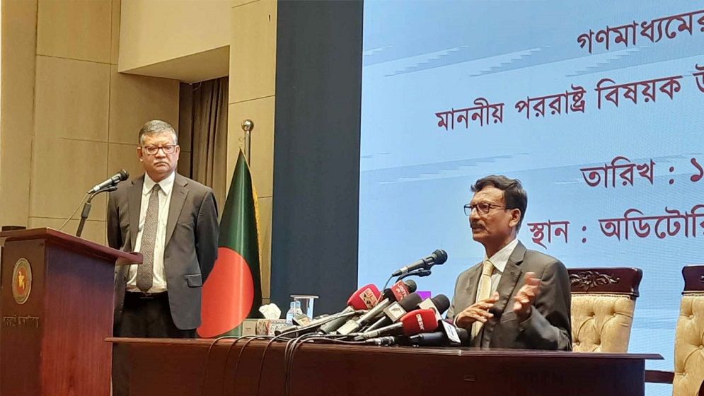 অন্তর্বর্তীকালীন সরকারের মেয়াদ নিয়ে যা বললেন পররাষ্ট্র উপদেষ্টা