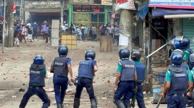 সারাদেশে দিনভর সংঘর্ষে পুলিশসহ ১০৩ জন নিহত