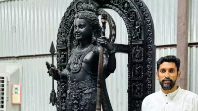 অযোধ্যার রাম লালা ভাস্কর অরুণ যোগীরাজের ভিসা প্রত্যাখ্যান করেছে যুক্তরাষ্ট্র