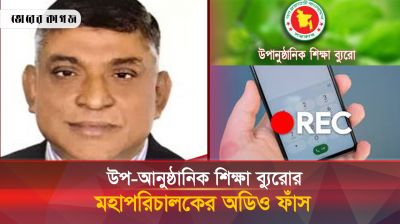 উপ-আনুষ্ঠানিক শিক্ষা ব্যুরোর মহাপরিচালকের অডিও ফাঁস