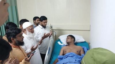 সমন্বয়ক হাসনাত আব্দুল্লাহকে দেখে যা বললেন জামায়াতে আমির