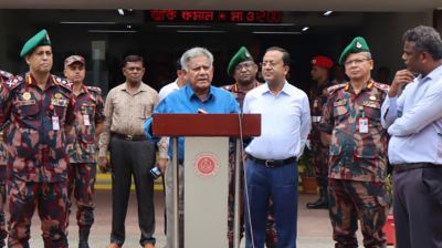 সীমান্তে বিজিবি আর পিঠ দেখাবে না: স্বরাষ্ট্র উপদেষ্টা