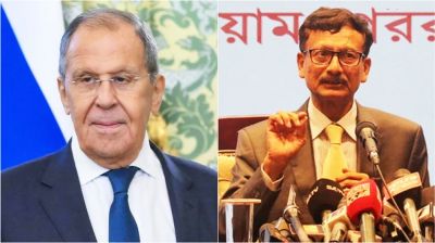 পররাষ্ট্র উপদেষ্টাকে টেলিগ্রাম বার্তায় যা বললেন রাশিয়ার পররাষ্ট্রমন্ত্রী