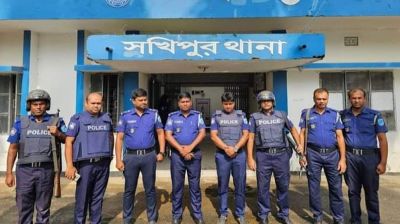 সখীপুর পুলিশের কর্মবিরতি শেষে কাজে যোগদান