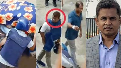ভাইরাল ভিডিওর পুলিশ কর্মকর্তা আওয়ামী লীগ নেতার ছেলে