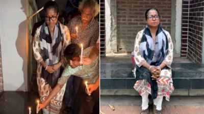 বঙ্গবন্ধুর বাসভবনে প্রদীপ প্রজ্বলন, রোকেয়া প্রাচীর ওপর হামলা