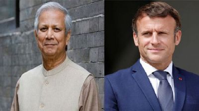 ড. ইউনূসকে ফ্রান্স প্রেসিডেন্টের চিঠি, যা লিখলেন