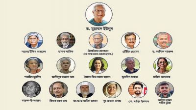 অন্তর্বর্তী সরকারের ৮ উপদেষ্টার দায়িত্ব পুনর্বণ্টন