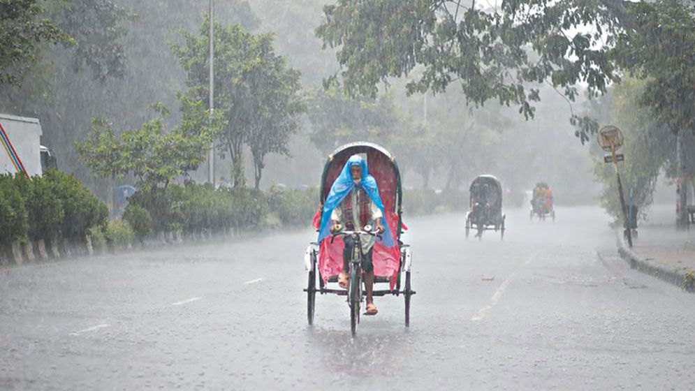 বৃষ্টিপাত নিয়ে যে তথ্য দিলো আবহাওয়া অফিস