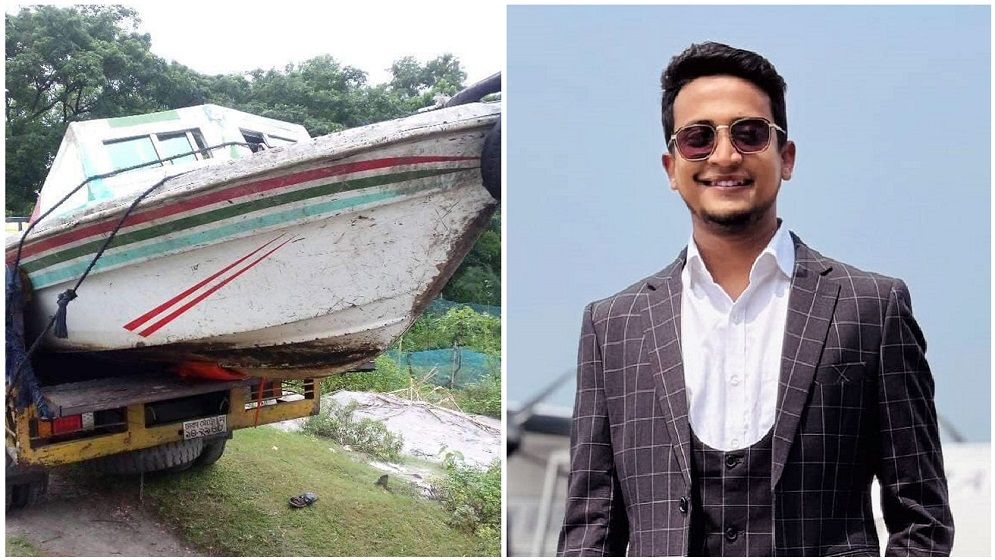 দুই স্পিডবোট নিয়ে ফেনীতে তাসরিফ