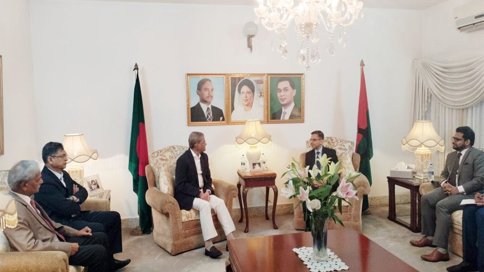 মির্জা ফখরুলের সঙ্গে ভারতীয় হাইকমিশনারের সাক্ষাৎ