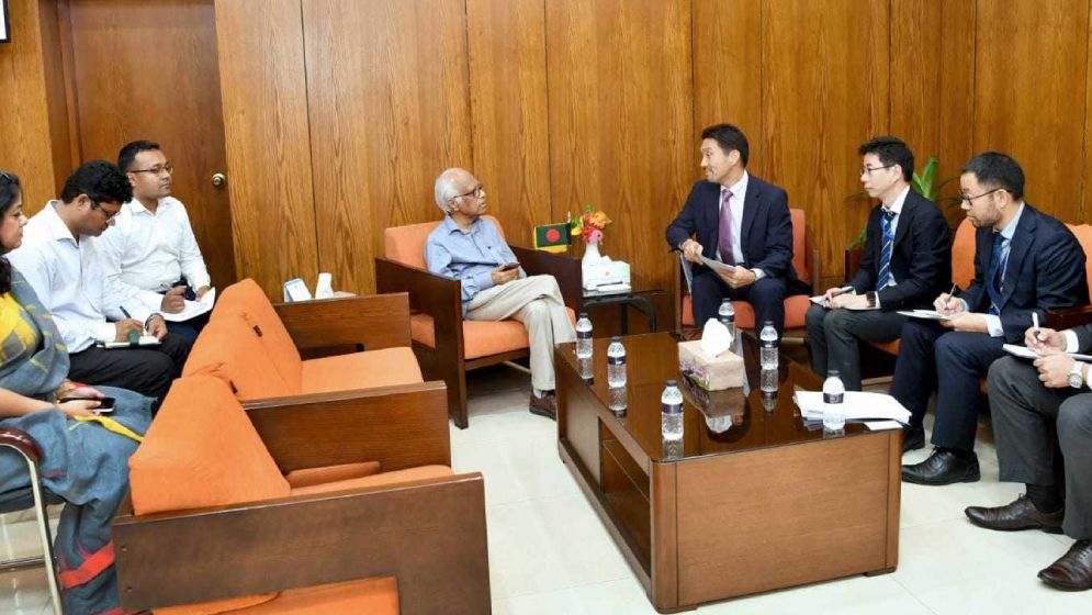 পরিকল্পনা উপদেষ্টার সঙ্গে জাইকা প্রতিনিধিদলের সাক্ষাৎ