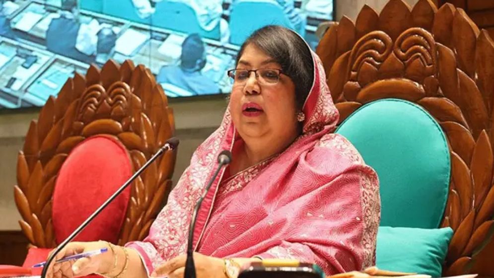 শিরীন শারমিন চৌধুরীর পদত্যাগপত্র গ্রহণ করলেন রাষ্ট্রপতি