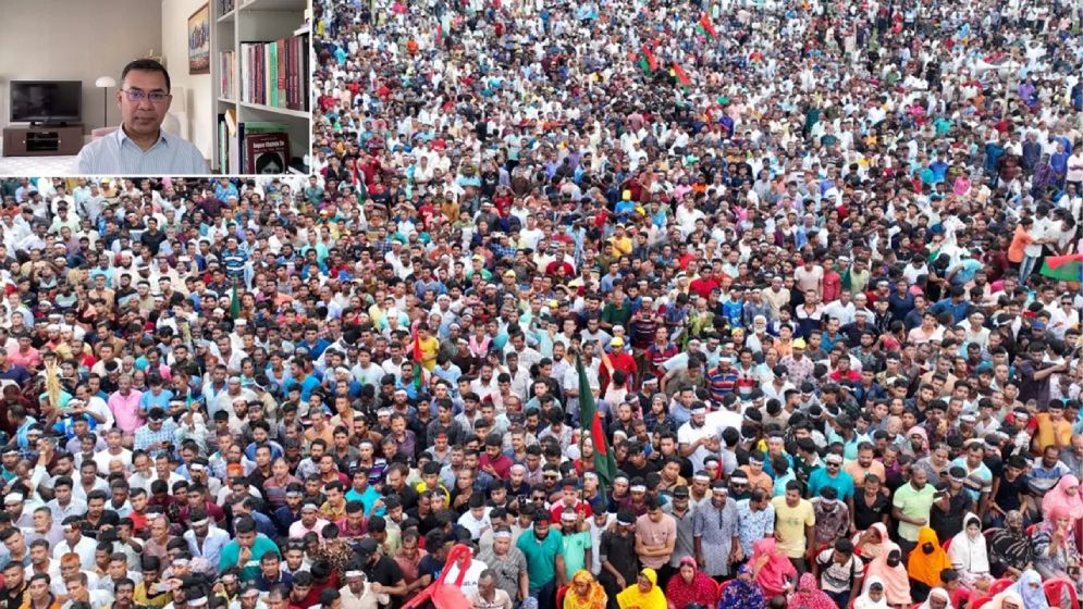 জনগণের সরকার না আসা পর্যন্ত আন্দোলন চলবে: তারেক রহমান