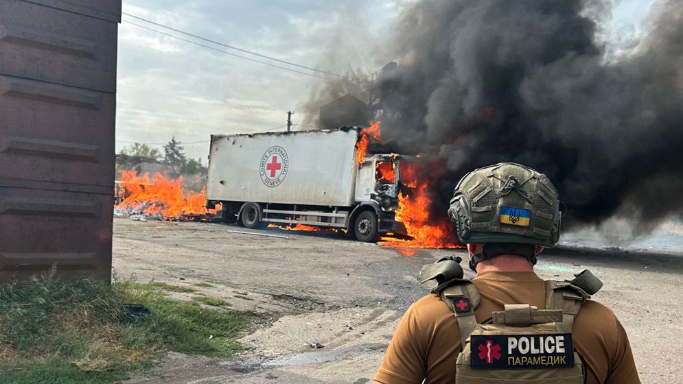 ইউক্রেনের পূর্বাঞ্চলে হামলায় রেডক্রসের ৩ কর্মী নিহত