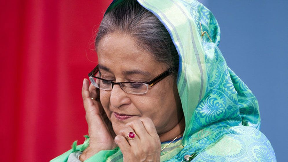 নতুন ফোনালাপ ফাঁস: এবারো বিস্ফোরক দাবি শেখ হাসিনার