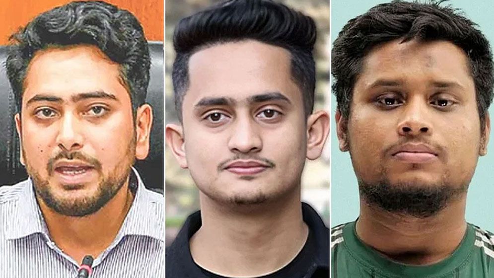 ‘মব জাস্টিস’ নিয়ে নিজেদের অবস্থান জানালেন সমন্বয়ক নাহিদ, সারজিস ও হাসনাত