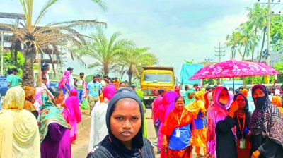 শ্রমিক অসন্তোষ: টালমাটাল তৈরি পোশাক খাত