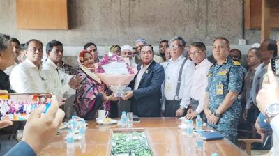 যোগদান করলেন জাতীয় সংসদের নতুন সচিব আনোয়ার উল্যাহ