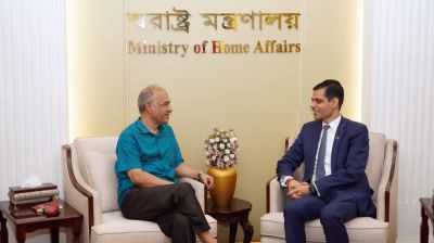 স্বরাষ্ট্র উপদেষ্টার সঙ্গে নেপালের রাষ্ট্রদূতের সৌজন্য সাক্ষাৎ, যে আলাপ হলো