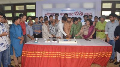 বর্ণাঢ্য আয়োজনে ঢাবি সাংবাদিক সমিতির ৩৯তম প্রতিষ্ঠাবার্ষিকী উদযাপন