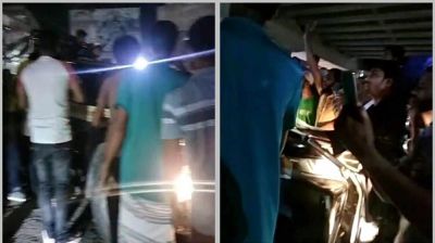 র‌্যাবের গাড়ি থেকে আ’লীগ নেতাকে ‘ছিনিয়ে নিলো’ বিএনপি নেতারা