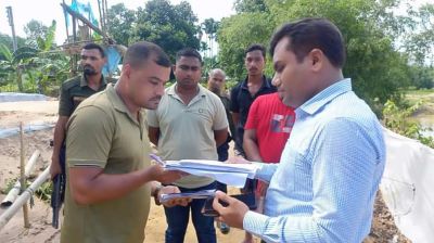আইনশৃঙ্খলা পুনরুদ্ধারে নিরলস কাজ করছেন ঝিনাইগাতীর ইউএনও 